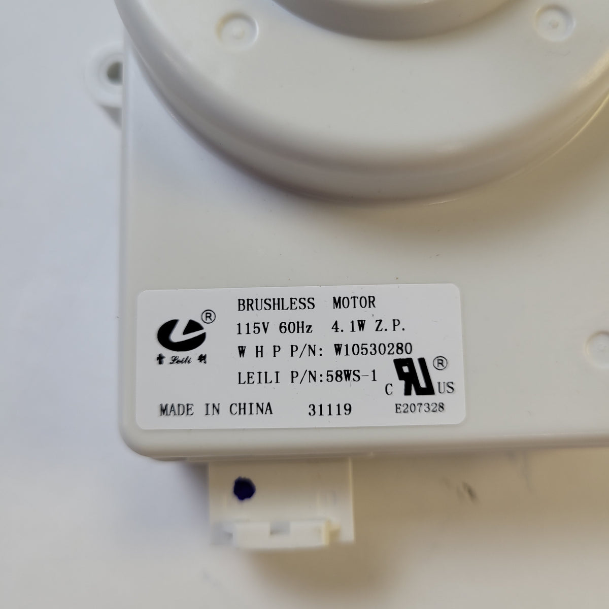 Whirlpool Refrigerator & Freezer Motors W11563806