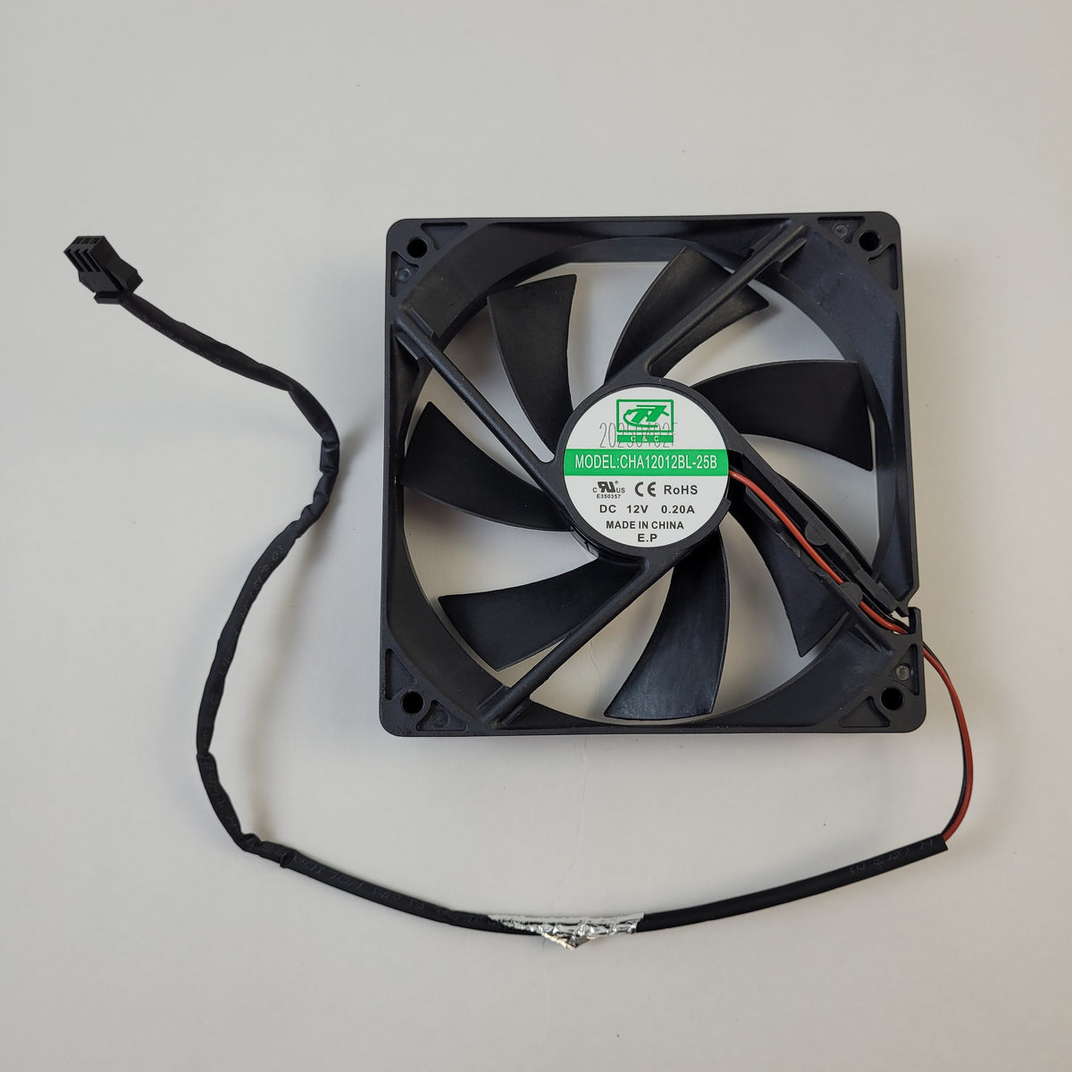 -- N/A Refrigerator & Freezer Fan Blades CHA12012BL-25B