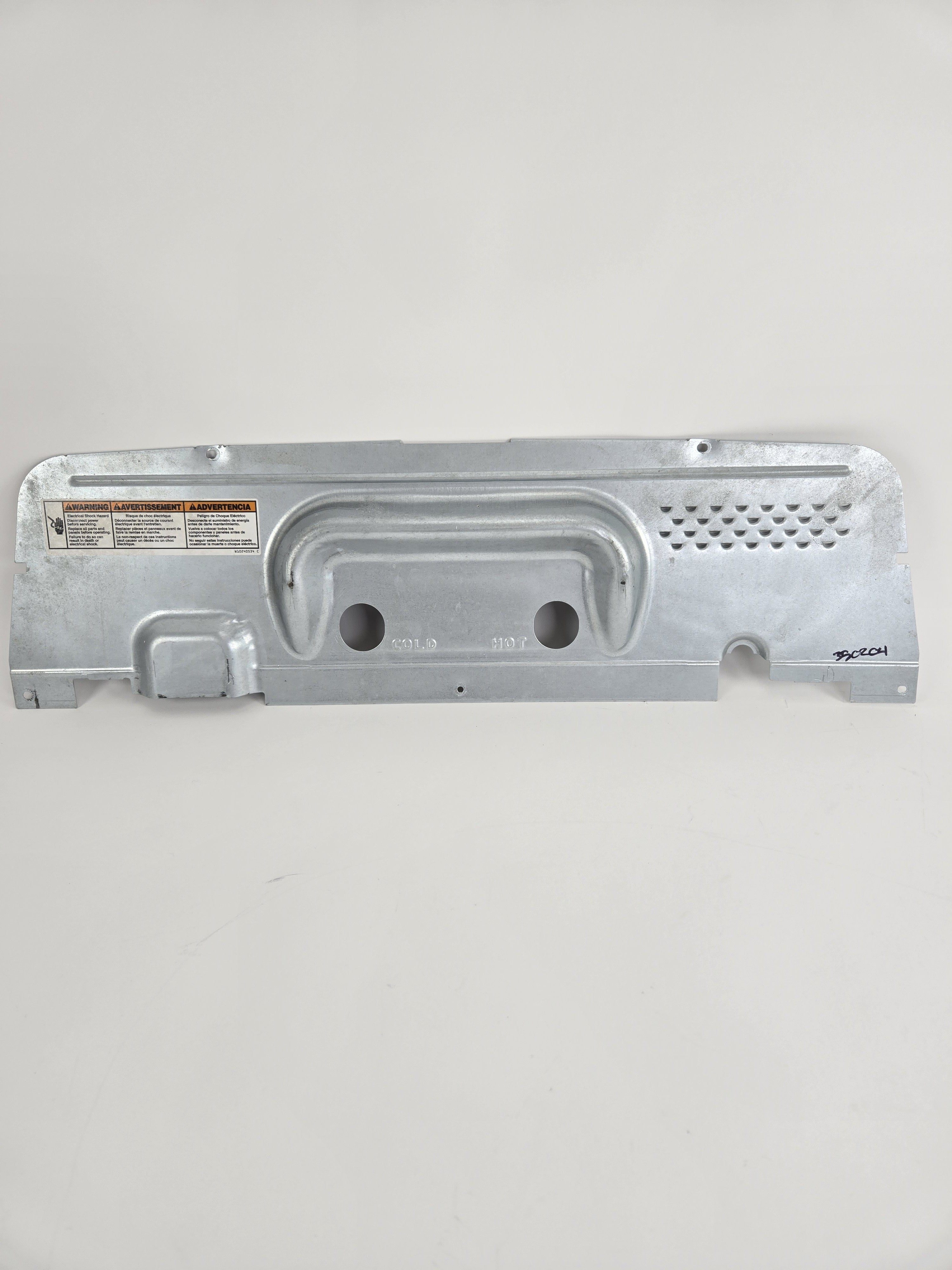 Whirlpool W10409320 Washer Pulley Cover Shields