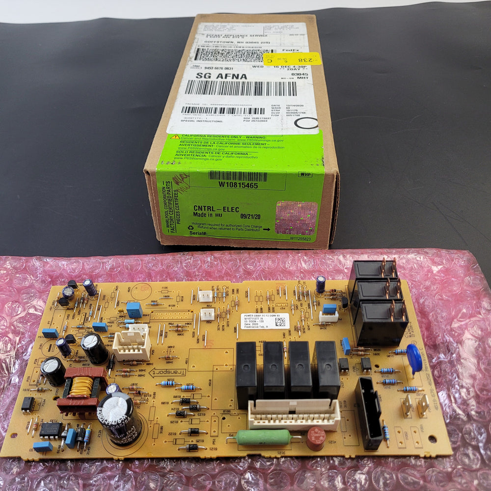 Whirlpool Microwave Control Panels W10815465