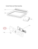 Control panel Dryer Front Panels AGL30104401 LG (OEM) Dryer LG