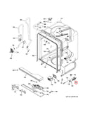 WD03X20446 | Door spring | GE | Dishwasher | Door Springs Dishwasher GE   