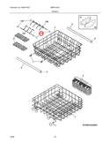 Fence bracket Dishwasher Brackets / Mounting Hardware 5304506508 Frigidaire (OEM) Dishwasher Frigidaire