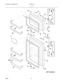 242193213 | Fresh food door gasket | Electrolux | Refrigerator & Freezer | Door Gaskets Refrigerator & Freezer Electrolux   