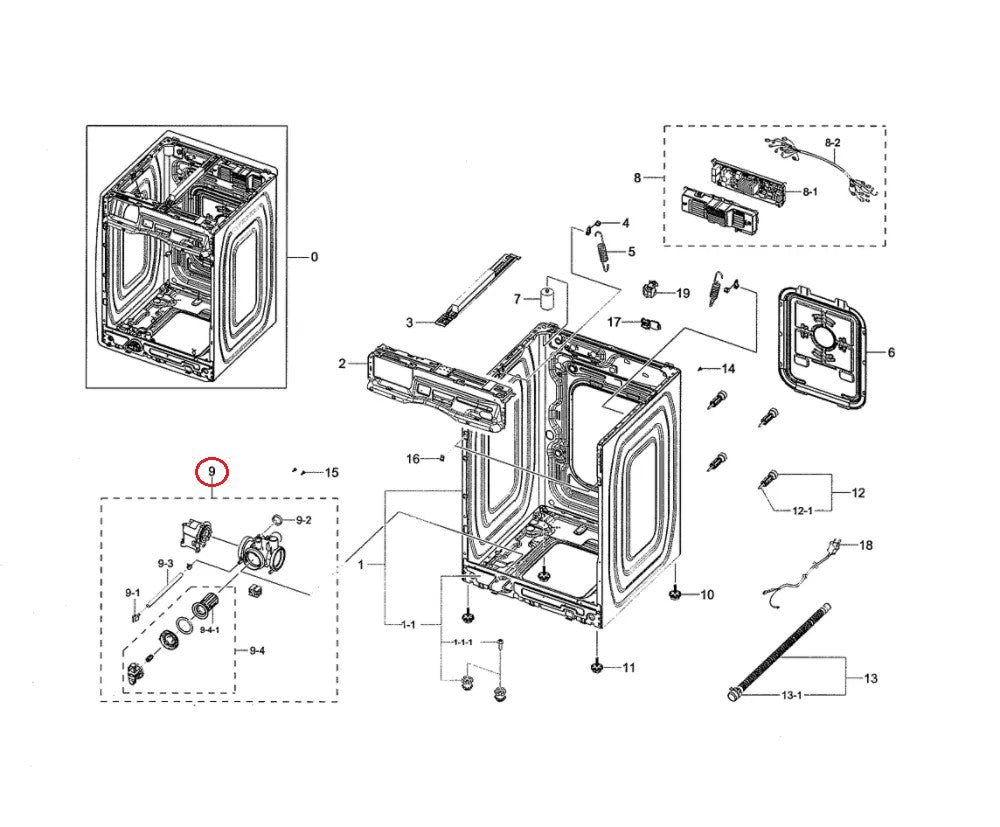 Samsung Washer Drain Pumps DC97-20621A
