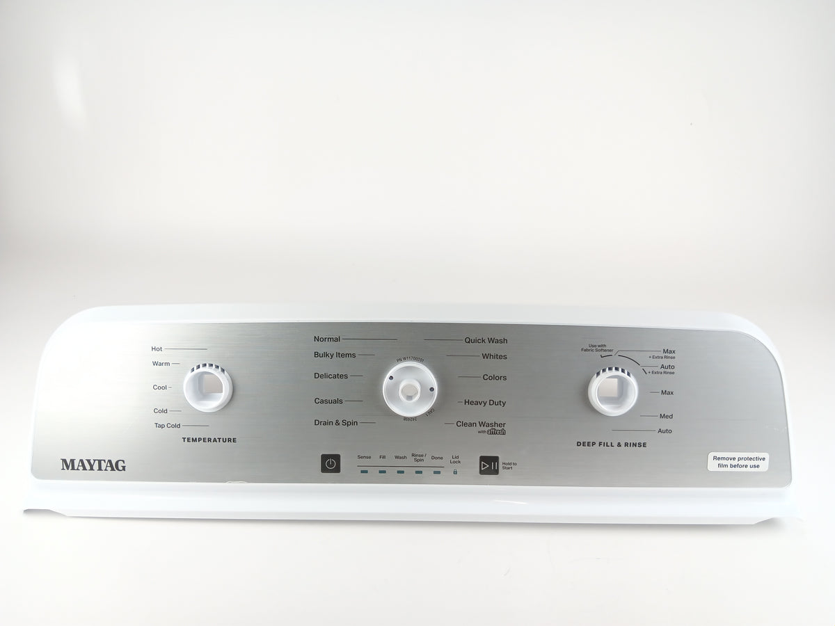 Whirlpool Washer Backsplashes / Consoles / Control Panels W11755512