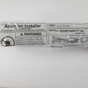 GE Dishwasher Insulation WD30X28098
