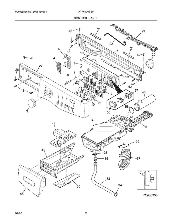 134371220 | Water valve | Electrolux | Washer | Water Inlet Valves Washer Electrolux   