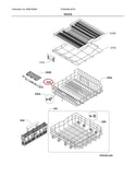 808138102 | Holder | Frigidaire | Dishwasher | Clips / Retainers Dishwasher Frigidaire   