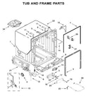 Heating element Dishwasher Heater Elements W11047695 Kitchenaid (OEM) Dishwasher Kitchenaid