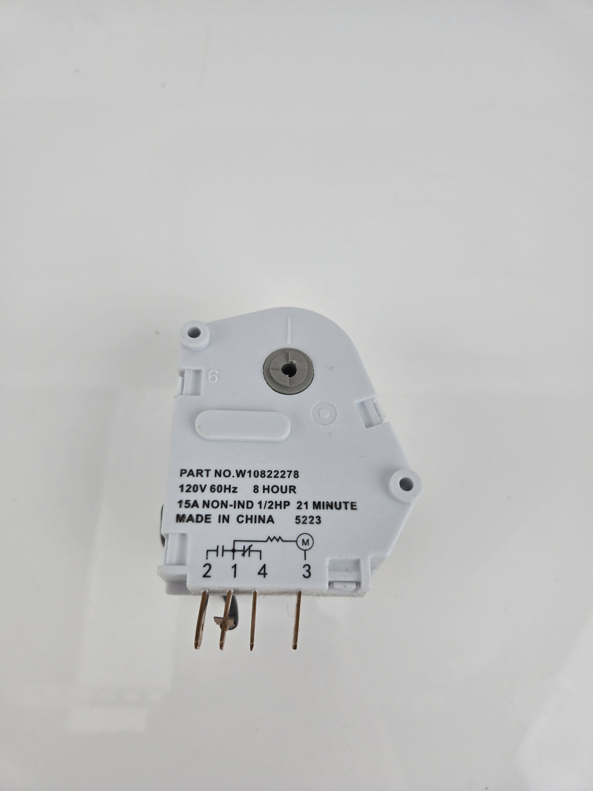 Whirlpool Refrigerator & Freezer Defrost Timers W10822278