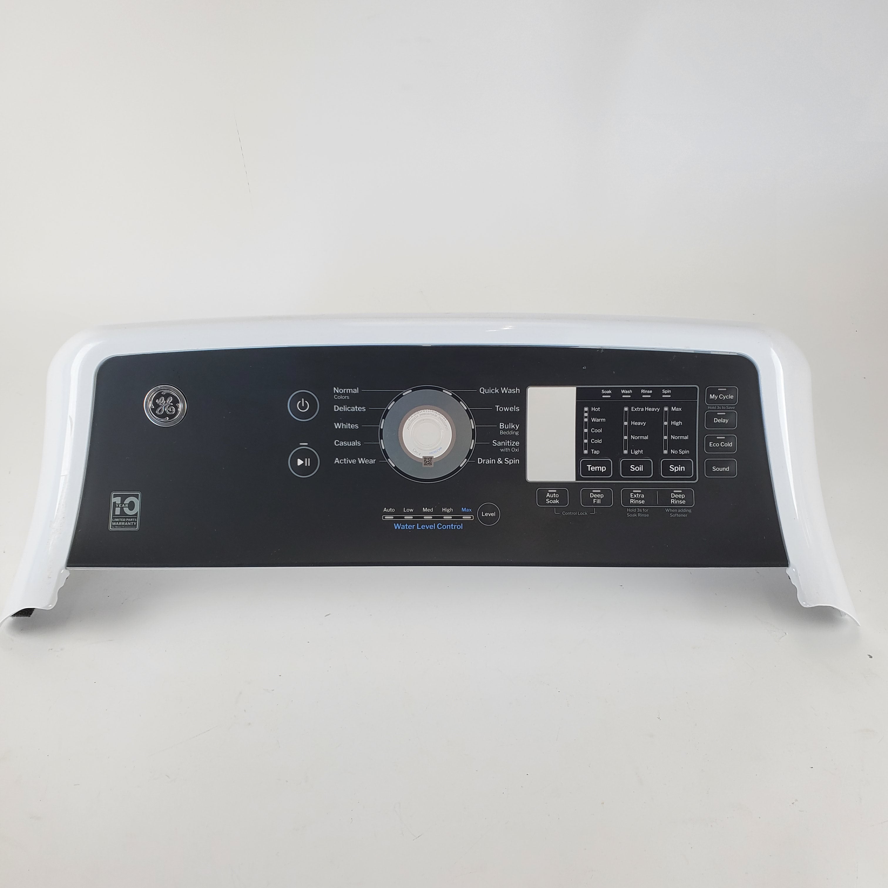 GE Washer Backsplashes / Consoles / Control Panels WH22X35659