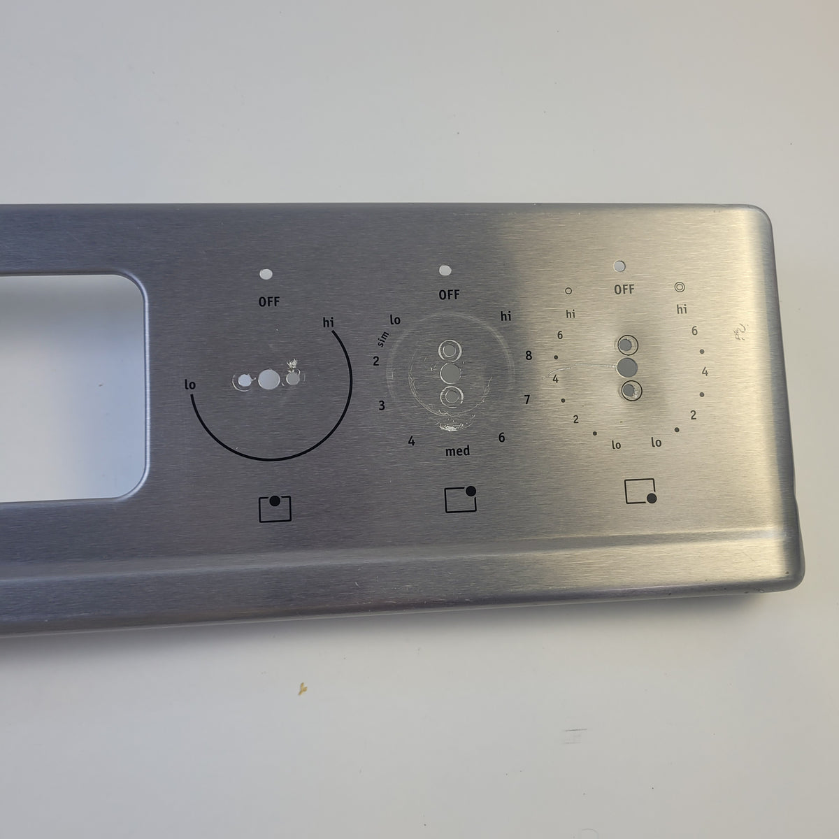Frigidaire Range Front Panels 316572418