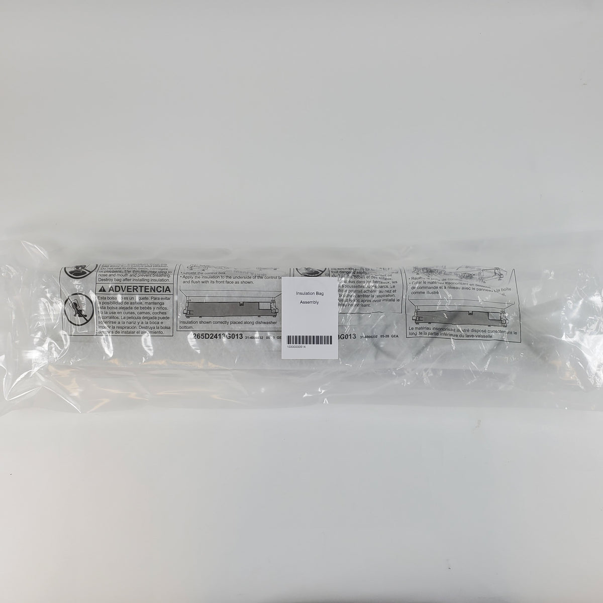 GE Dishwasher Insulation WD30X28098