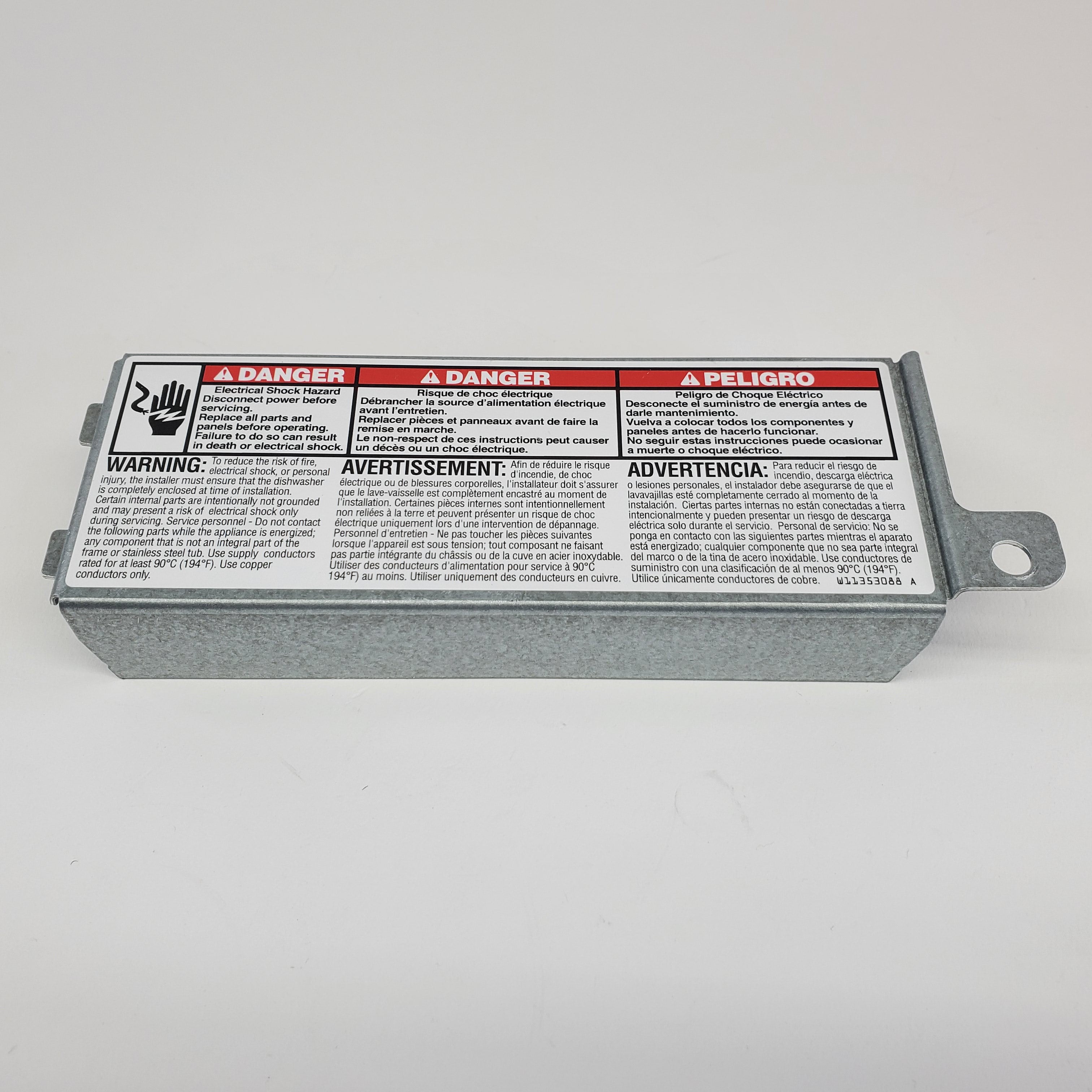 Whirlpool Dishwasher Exterior Covers / Sound Insulation / Sound Shields W11407385