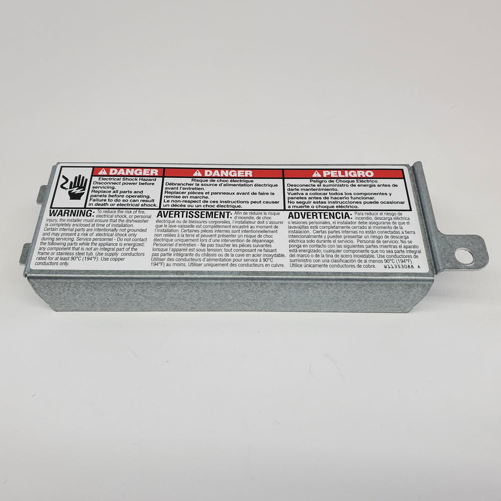 Whirlpool Dishwasher Exterior Covers / Sound Insulation / Sound Shields W11407385