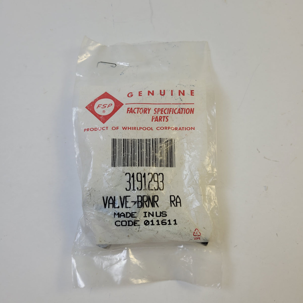 Whirlpool Range Valves  3191293