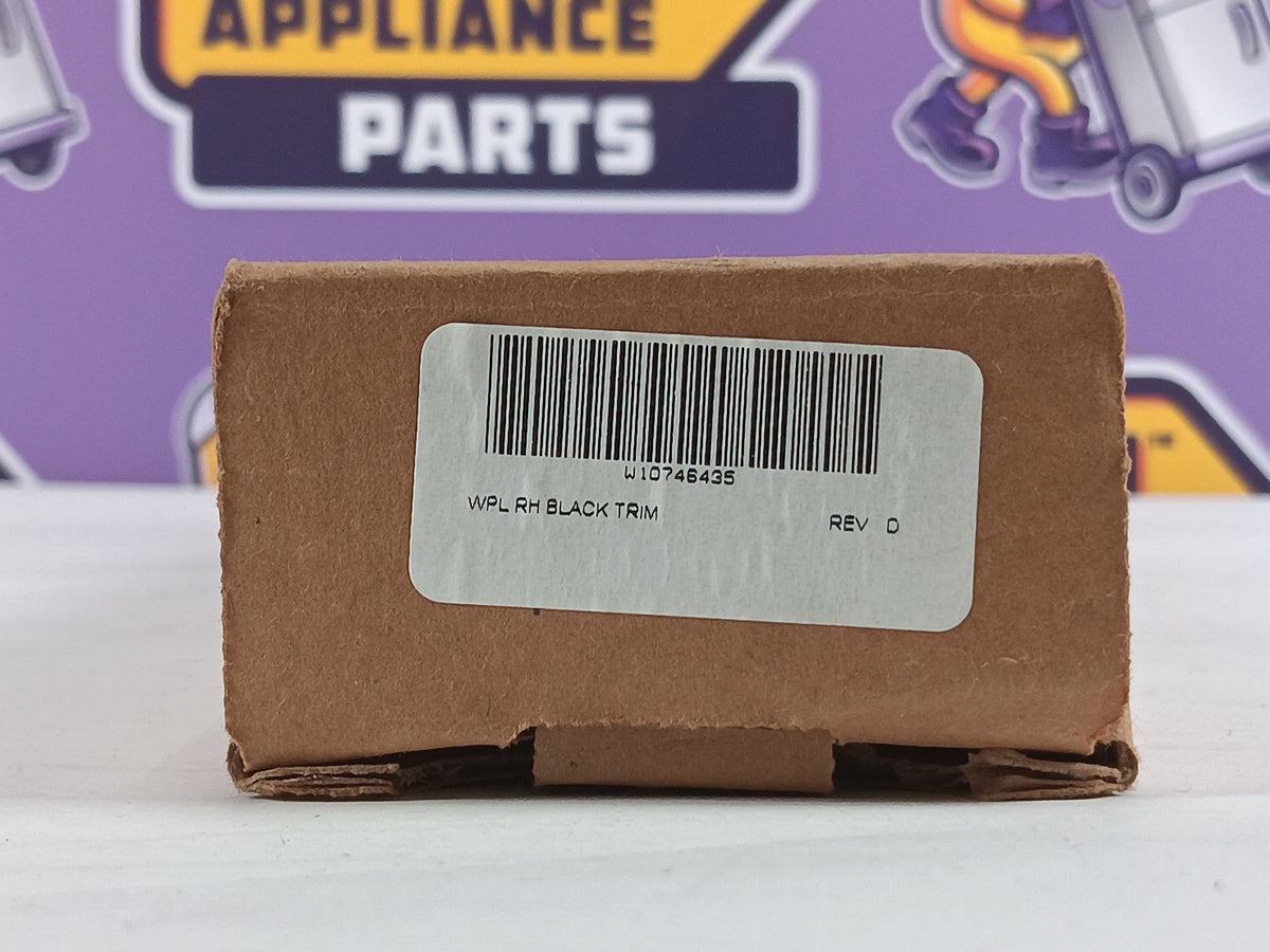 Whirlpool Range Door Trim Pieces W10761014