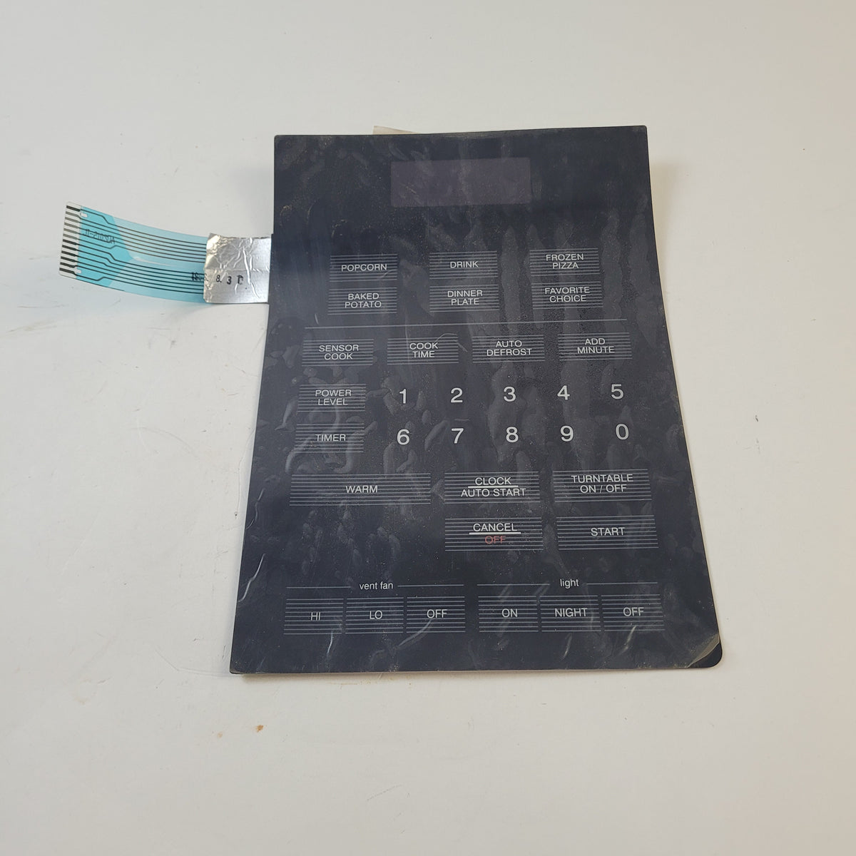 Whirlpool Microwave Control Panels 56001262