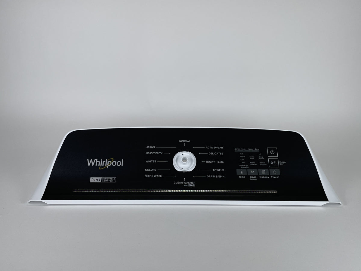 Whirlpool Washer Backsplashes / Consoles / Control Panels W11643702