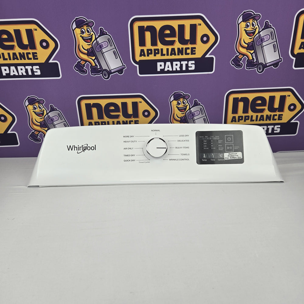 Whirlpool Dryer Backsplashes / Consoles / Control Panels W11675677