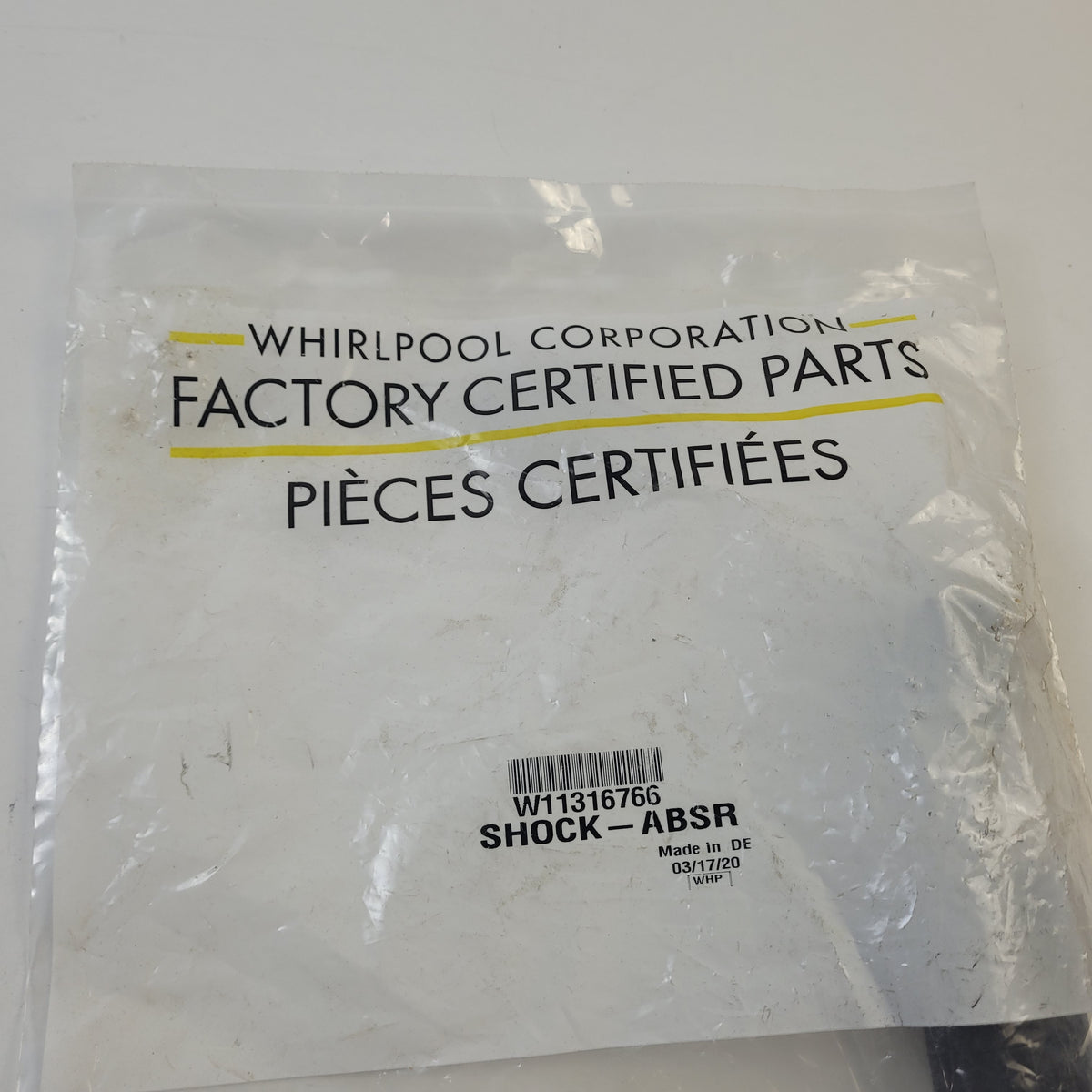 Whirlpool Washer Shock Absorbers W11316766