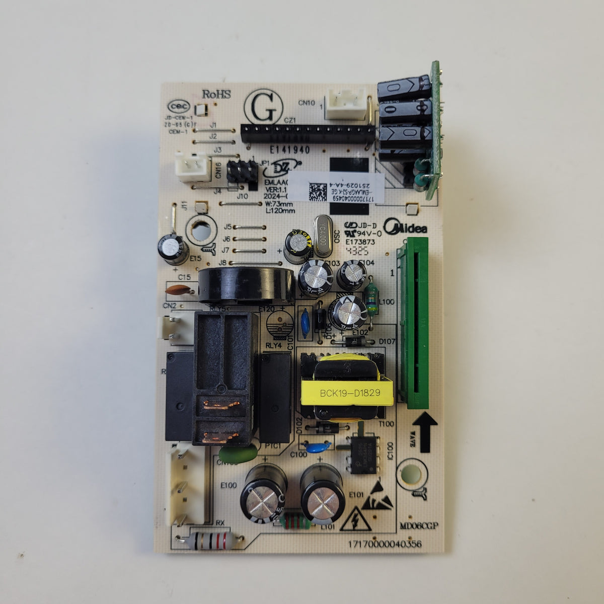 Midea Microwave Control Boards EMLAAGP-S2-K