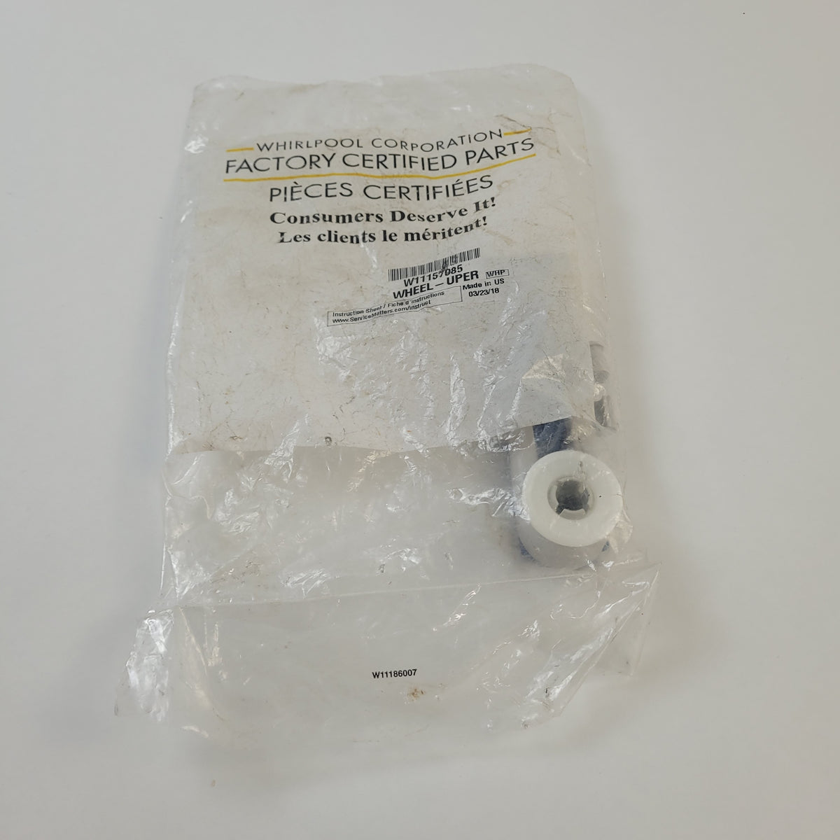 Whirlpool Dishwasher Misc. Parts W11157085