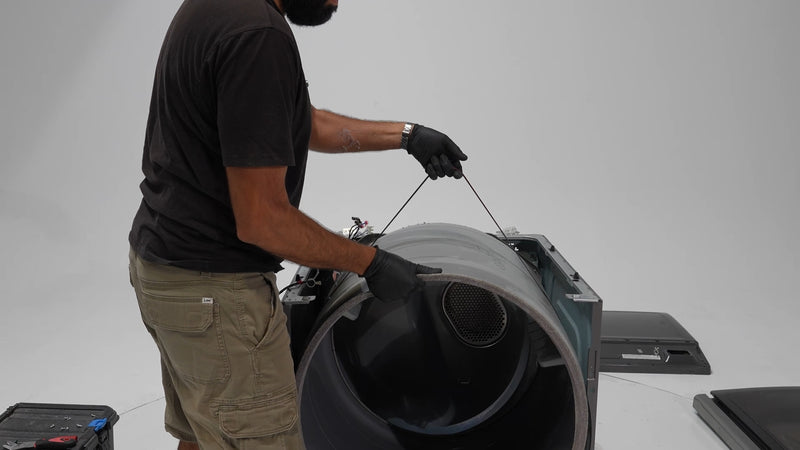 Belt Drop & Drum Extraction