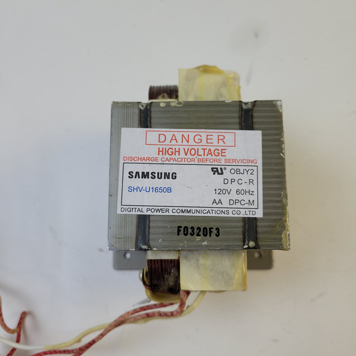 Samsung Microwave Transformer DE26-00122B