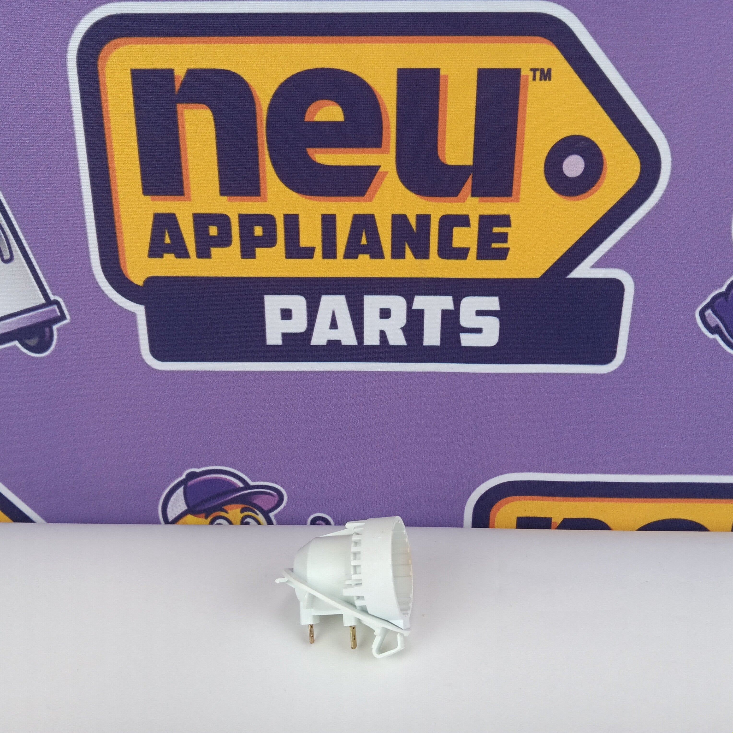 Whirlpool 4387478 Refrigerator & Freezer Light Sockets Replaces 1129370 200779 200948 202636 204304