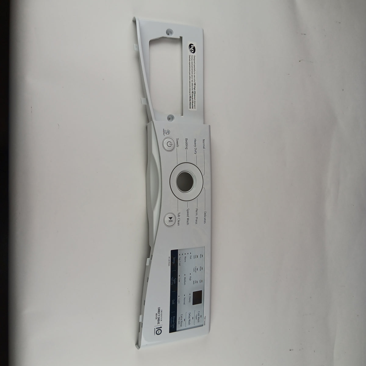 LG Washer Backsplashes / Consoles / Control Panels AGL30019510