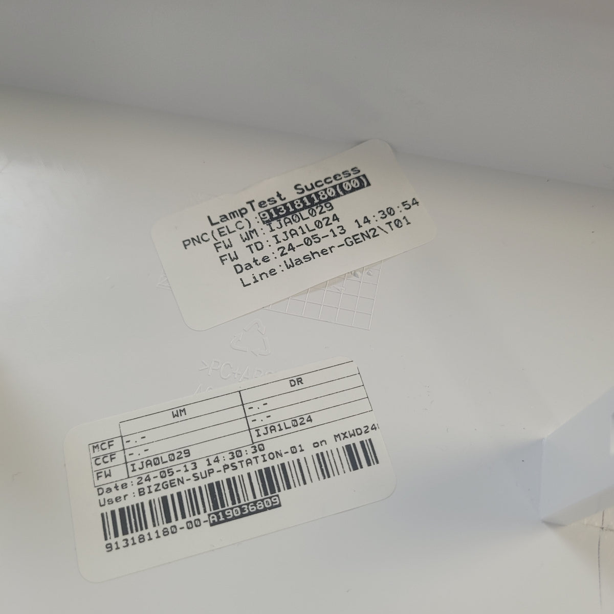 Electrolux Washer Misc. Parts 5304530032