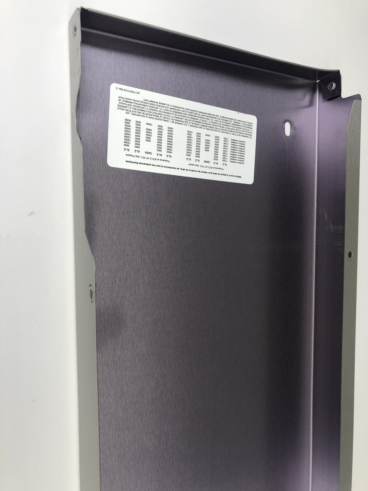 Frigidaire Range Front Panels 5304517477