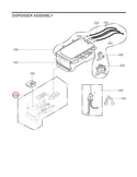 Dispenser drawer panel assembly Washer Dispenser Parts AGL74074399 LG (OEM) Washer LG