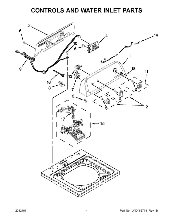 W10484681 | Control board | Maytag | Washer | Control Boards Washer Maytag   