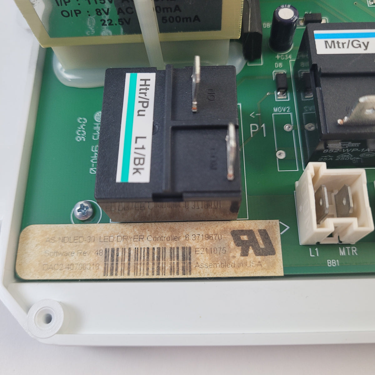Whirlpool Dryer Control Boards 33002959