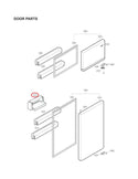 Door bin Refrigerator & Freezer Door Bins AAP73711401 LG (OEM) Refrigerator & Freezer LG