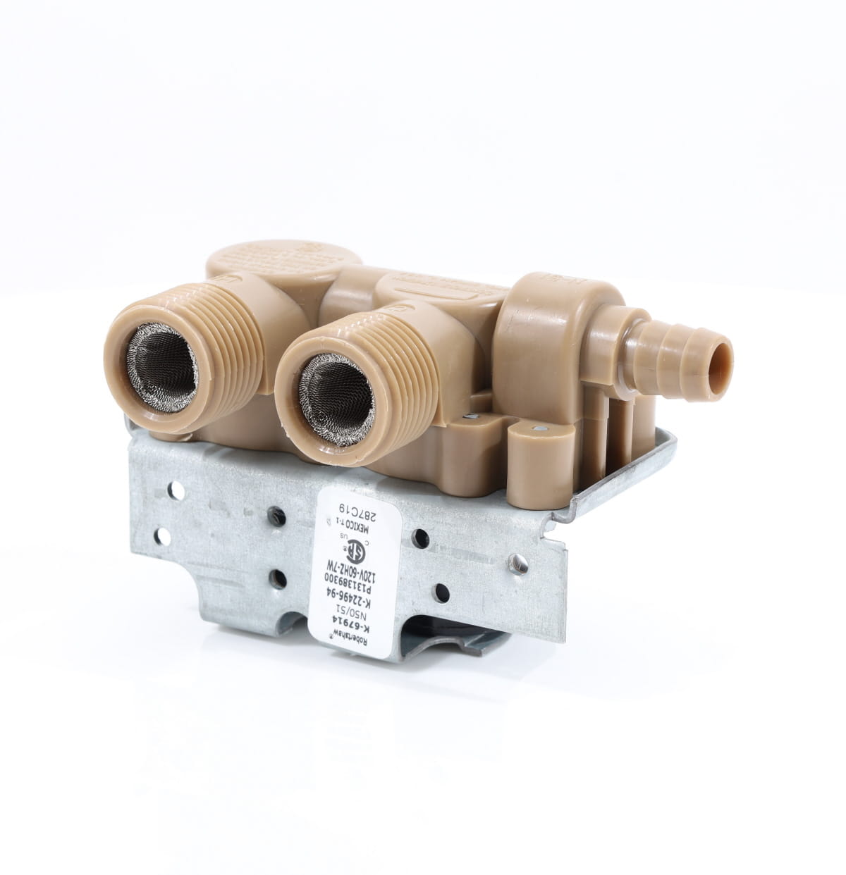 Electrolux 134190200 Washer Water Inlet Valves Replaces 00633917 01132783 08001821 08006734 08014911