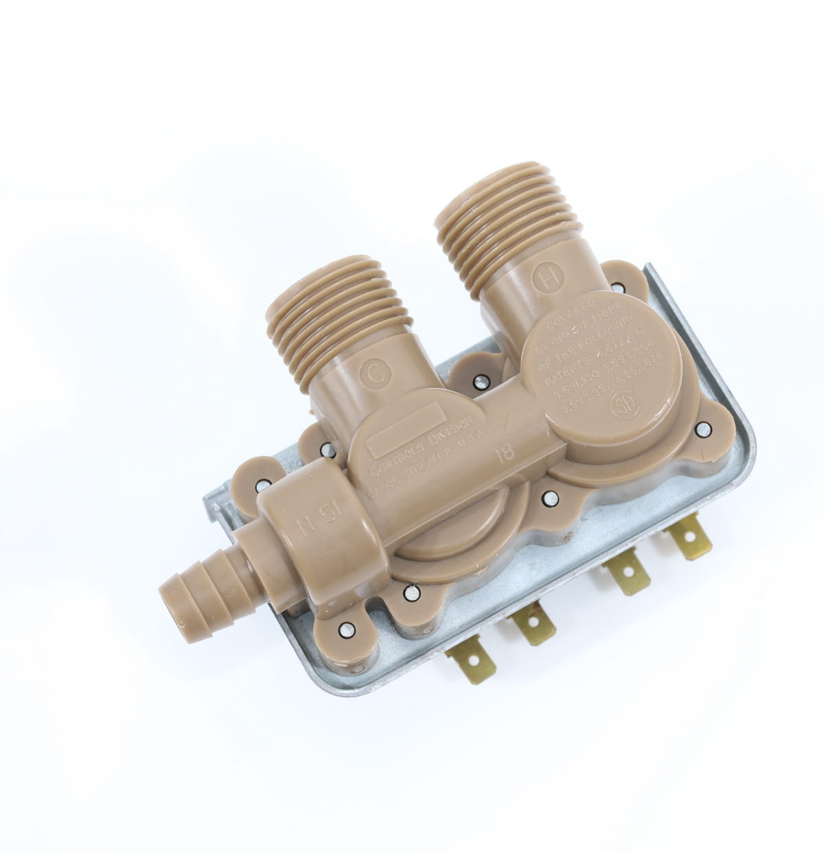 Electrolux 134190200 Washer Water Inlet Valves Replaces 00633917 01132783 08001821 08006734 08014911